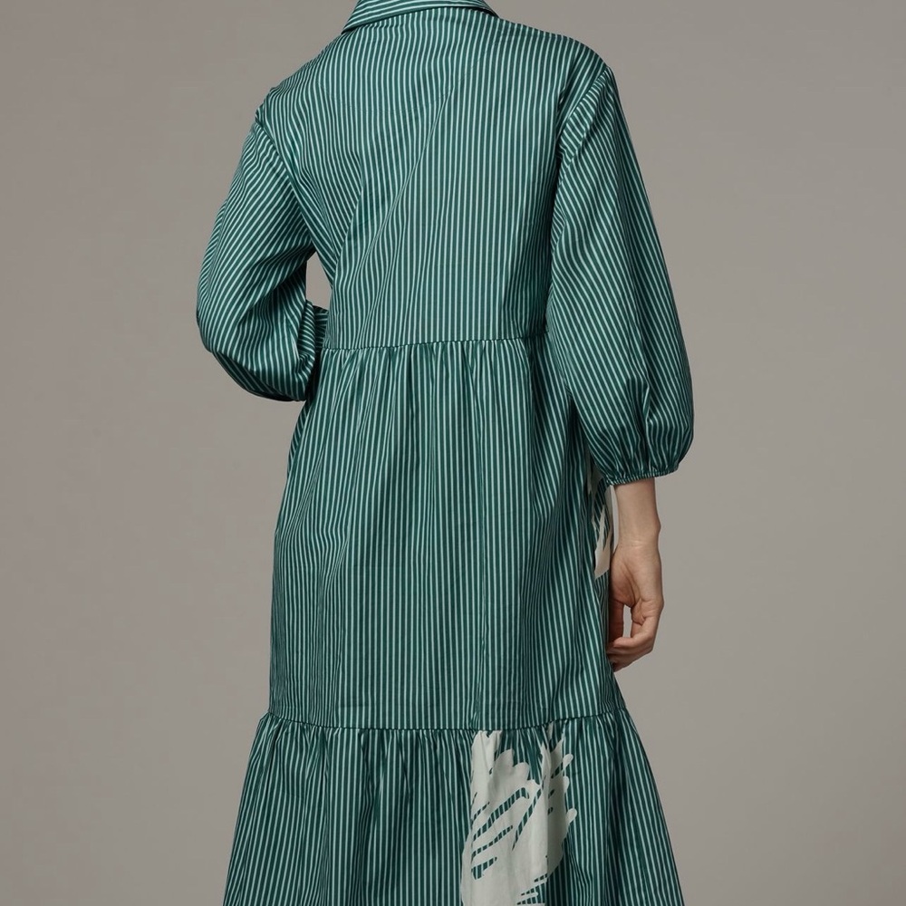 Maeve Bettina Dress Anthropologie Striped Dress Bird Motif NWT Size M - Picture 2 of 7